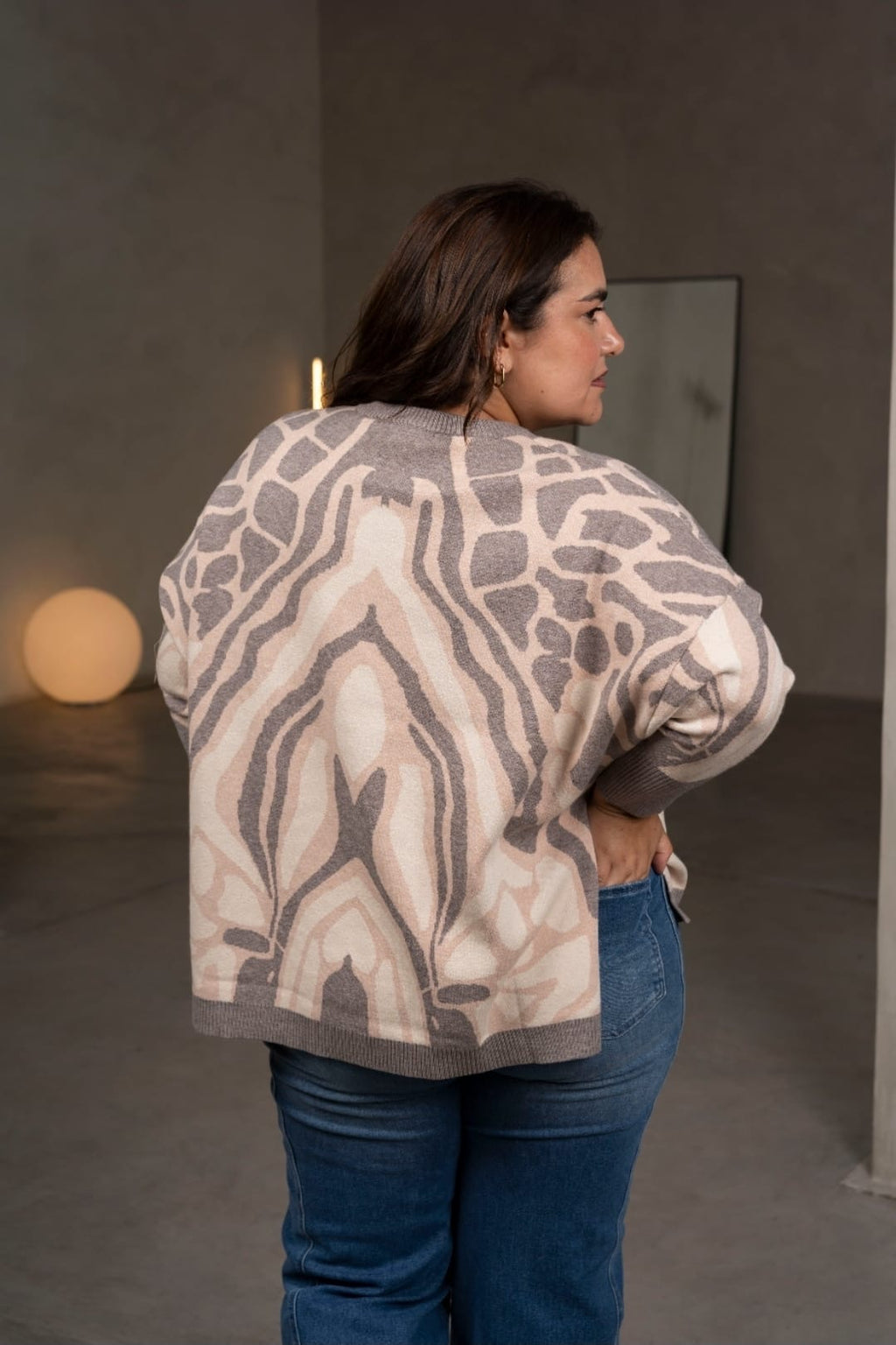 Buzo oversize estampado