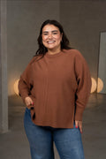 Buzo oversize marrón